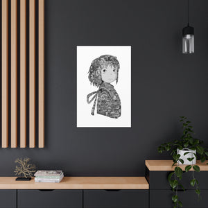 CHIHIRO BLACK & WHITE CANVAS CHIHIRO BLACK & WHITE CANVAS