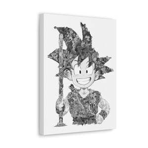 KID GOKU BLACK & WHITE CANVAS KID GOKU BLACK & WHITE CANVAS