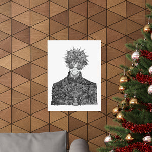 GOJO BLACK & WHITE POSTER GOJO BLACK & WHITE POSTER