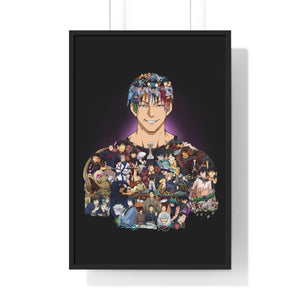 TOJI COLOR FRAMED POSTER TOJI COLOR FRAMED POSTER