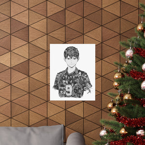 KAGEYAMA BLACK & WHITE POSTER KAGEYAMA BLACK & WHITE POSTER