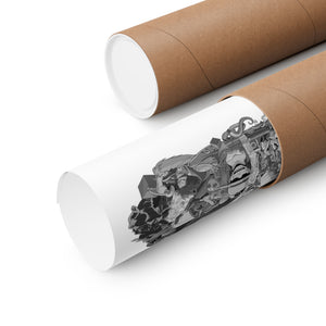 WHITEBEARD ROGER BLACK & WHITE POSTER WHITEBEARD ROGER BLACK & WHITE POSTER