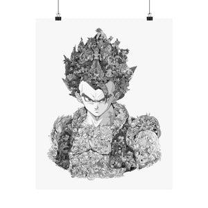 GOGETA BLACK & WHITE POSTER GOGETA BLACK & WHITE POSTER