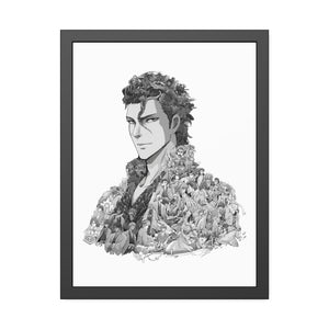AIZEN BLACK & WHITE FRAMED POSTER AIZEN BLACK & WHITE FRAMED POSTER
