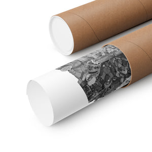 KID NAR BLACK & WHITE POSTER (with colored eyes) KID NAR BLACK & WHITE POSTER (with colored eyes)