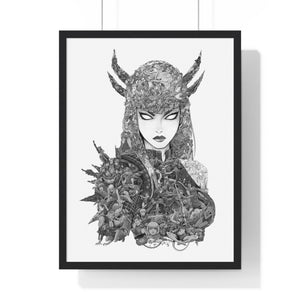 MAGIK BLACK & WHITE FRAMED POSTER MAGIK BLACK & WHITE FRAMED POSTER