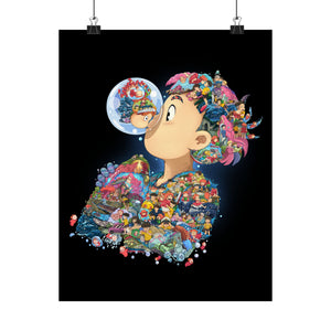 PONYO COLOR POSTER PONYO COLOR POSTER