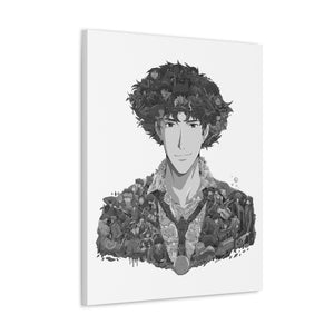 SPIKE SPIEGEL BLACK & WHITE CANVAS SPIKE SPIEGEL BLACK & WHITE CANVAS
