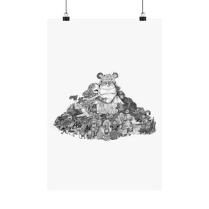 KUMA BLACK & WHITE POSTER KUMA BLACK & WHITE POSTER