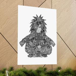 MADARA BLACK & WHITE POSTER MADARA BLACK & WHITE POSTER