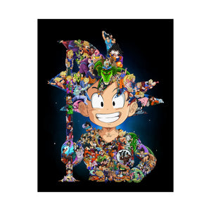 KID GOKU COLOR POSTER KID GOKU COLOR POSTER