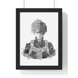 TODOROKI BLACK & WHITE FRAMED POSTER TODOROKI BLACK & WHITE FRAMED POSTER