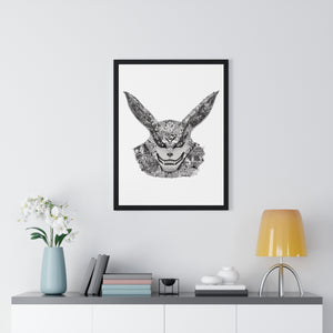 KURAMA BLACK & WHITE FRAMED POSTER KURAMA BLACK & WHITE FRAMED POSTER