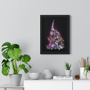 EVA 01 COLOR FRAMED POSTER EVA 01 COLOR FRAMED POSTER