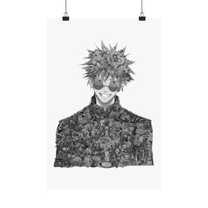 GOJO BLACK & WHITE POSTER GOJO BLACK & WHITE POSTER