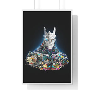 KAIJU NO 8 COLOR FRAMED POSTER KAIJU NO 8 COLOR FRAMED POSTER