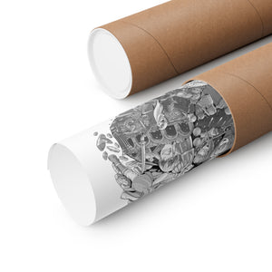 HIMMEL BLACK & WHITE POSTER HIMMEL BLACK & WHITE POSTER