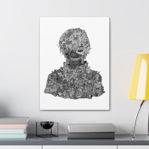KEN KANEKI BLACK & WHITE CANVAS KEN KANEKI BLACK & WHITE CANVAS