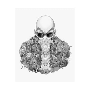 MASTER ROSHI BLACK & WHITE POSTER MASTER ROSHI BLACK & WHITE POSTER