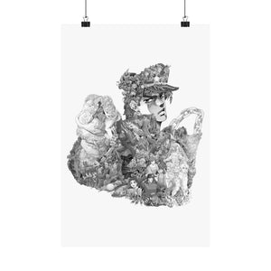 JOTARO BLACK & WHITE POSTER JOTARO BLACK & WHITE POSTER