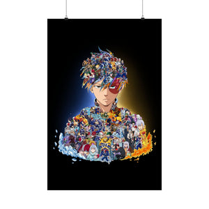 TODOROKI COLOR POSTER TODOROKI COLOR POSTER