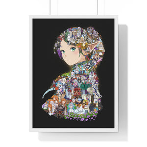 FRIEREN COLOR FRAMED POSTER FRIEREN COLOR FRAMED POSTER