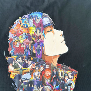 ITACHI (RAIN) Color Premium T-Shirt (Art on back) ITACHI (RAIN) COLOR PREMIUM T-SHIRT (Art on back - Ship from Viet Nam)