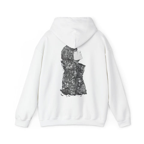ITACHI (RAIN) BLACK & WHITE HOODIE ITACHI (RAIN) BLACK & WHITE HOODIE (Ship from Viet Nam)