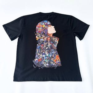 ITACHI (RAIN) Color Premium T-Shirt (Art on back) ITACHI (RAIN) COLOR PREMIUM T-SHIRT (Art on back - Ship from Viet Nam)