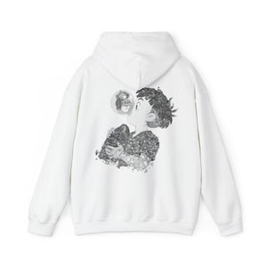 PONYO BLACK & WHITE HOODIE PONYO BLACK & WHITE HOODIE (Ship from Viet Nam)