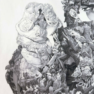 JOTARO PREMIUM T-SHIRT (Art on back - Ship from Viet Nam) JOTARO PREMIUM T-SHIRT (Art on back - Ship from Viet Nam)