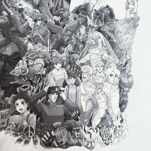 JOTARO PREMIUM T-SHIRT (Art on back - Ship from Viet Nam) JOTARO PREMIUM T-SHIRT (Art on back - Ship from Viet Nam)