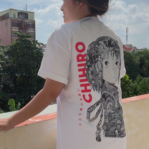 CHIHIRO PREMIUM T-SHIRT (Art on back - Ship from Viet Nam) CHIHIRO PREMIUM T-SHIRT (Art on back - Ship from Viet Nam)