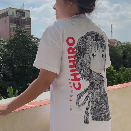 CHIHIRO PREMIUM T-SHIRT (Art on back - Ship from Viet Nam) CHIHIRO PREMIUM T-SHIRT (Art on back - Ship from Viet Nam)