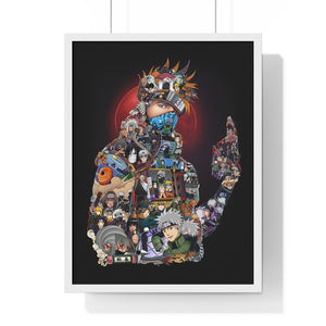 KAKASHI COLOR FRAMED POSTER KAKASHI COLOR FRAMED POSTER