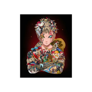 GAARA COLOR POSTER GAARA COLOR POSTER