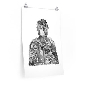 SASUKE BLACK & WHITE POSTER SASUKE BLACK & WHITE POSTER