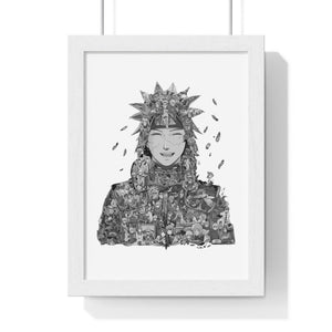 MINATO BLACK & WHITE FRAMED POSTER MINATO BLACK & WHITE FRAMED POSTER