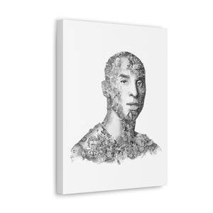 KOBE BRYANT BLACK & WHITE CANVAS KOBE BRYANT BLACK & WHITE CANVAS