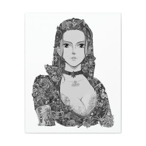 ROBIN BLACK & WHITE CANVAS ROBIN BLACK & WHITE CANVAS