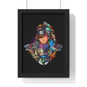 HASHIRAMA - MADARA COLOR FRAMED POSTER HASHIRAMA - MADARA COLOR FRAMED POSTER