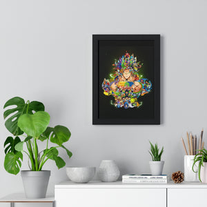 BROLY COLOR FRAMED POSTER BROLY COLOR FRAMED POSTER