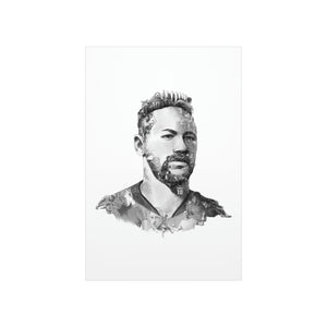 NEYMAR BLACK & WHITE POSTER NEYMAR BLACK & WHITE POSTER