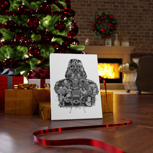 DARTH VADER BLACK & WHITE CANVAS DARTH VADER BLACK & WHITE CANVAS