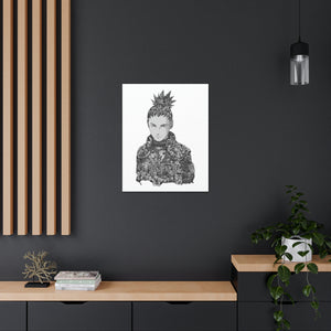SHIKAMARU BLACK & WHITE CANVAS SHIKAMARU BLACK & WHITE CANVAS