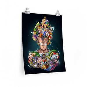 VEGETA COLOR POSTER VEGETA COLOR POSTER