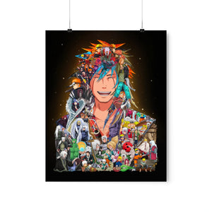 JIRAIYA COLOR POSTER JIRAIYA COLOR POSTER