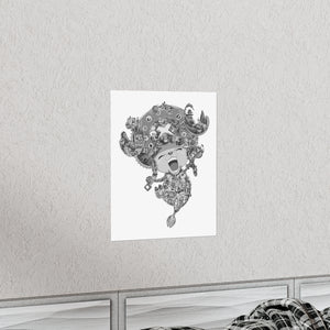 CHOPPER BLACK & WHITE POSTER CHOPPER BLACK & WHITE POSTER