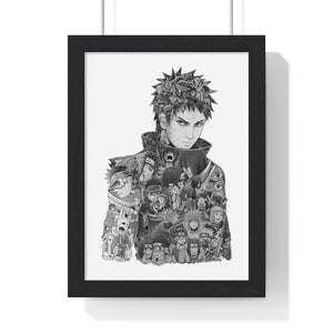 OBITO BLACK & WHITE FRAMED POSTER OBITO BLACK & WHITE FRAMED POSTER