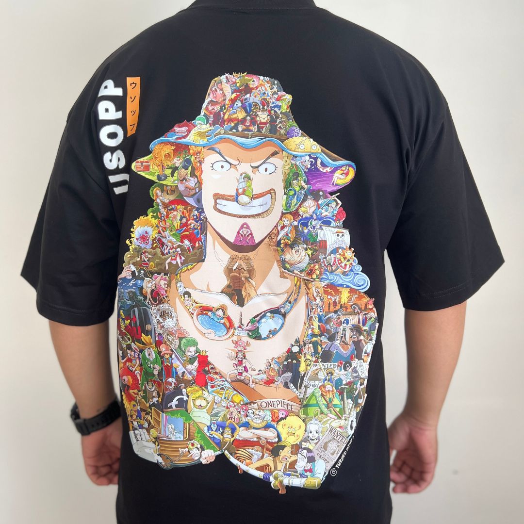 アンヌーク　Over T-shirts Onepiece Puma x One Piece All-Over Print Graphic Shirt | Size SMALL